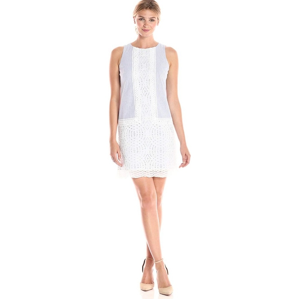 London times seersucker dress size 8